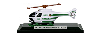 Hess Mini Toy Trucks collectors trucks 2005 helicopter